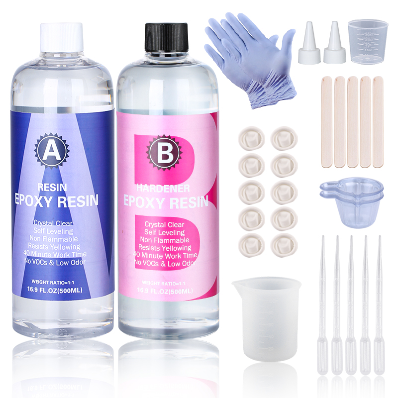 Resin Art Ratio - Trong Suốt Nhựa Dính Bộ Dễ