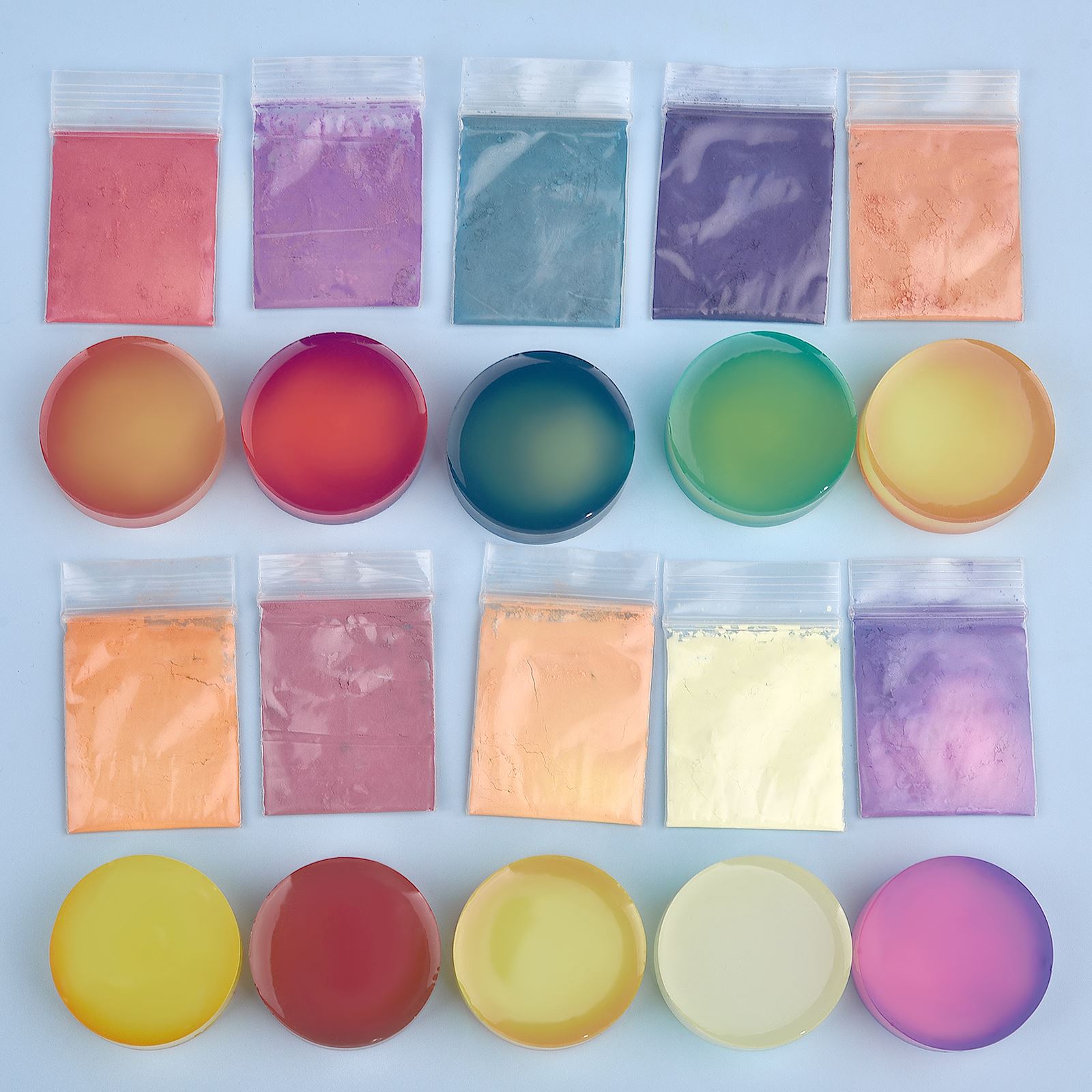 Resin Dye Opaque - 10 Colors Temperature Color Changing Powder