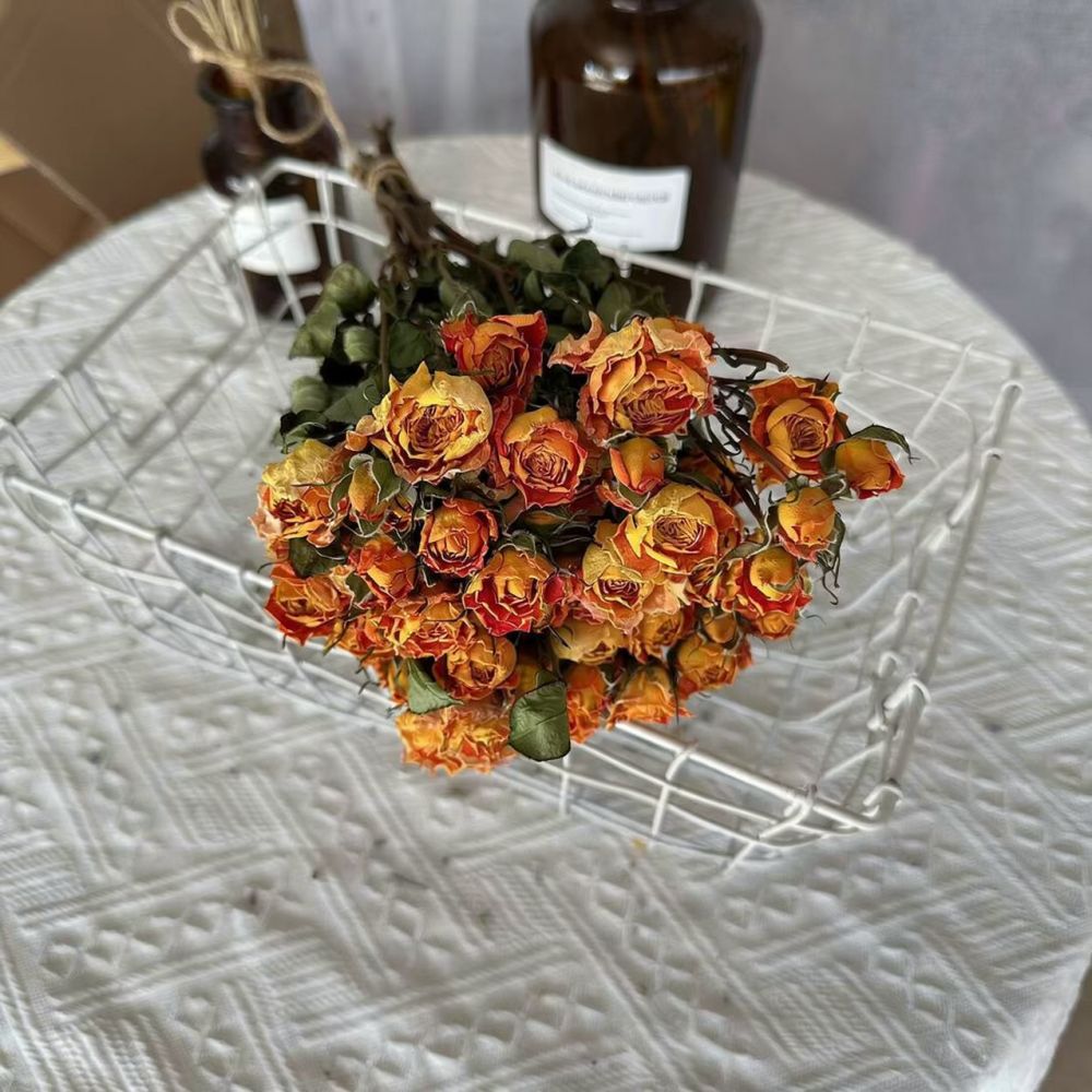 Resin Art With Rose - Real Preserved Roses Dried Flower Bunch