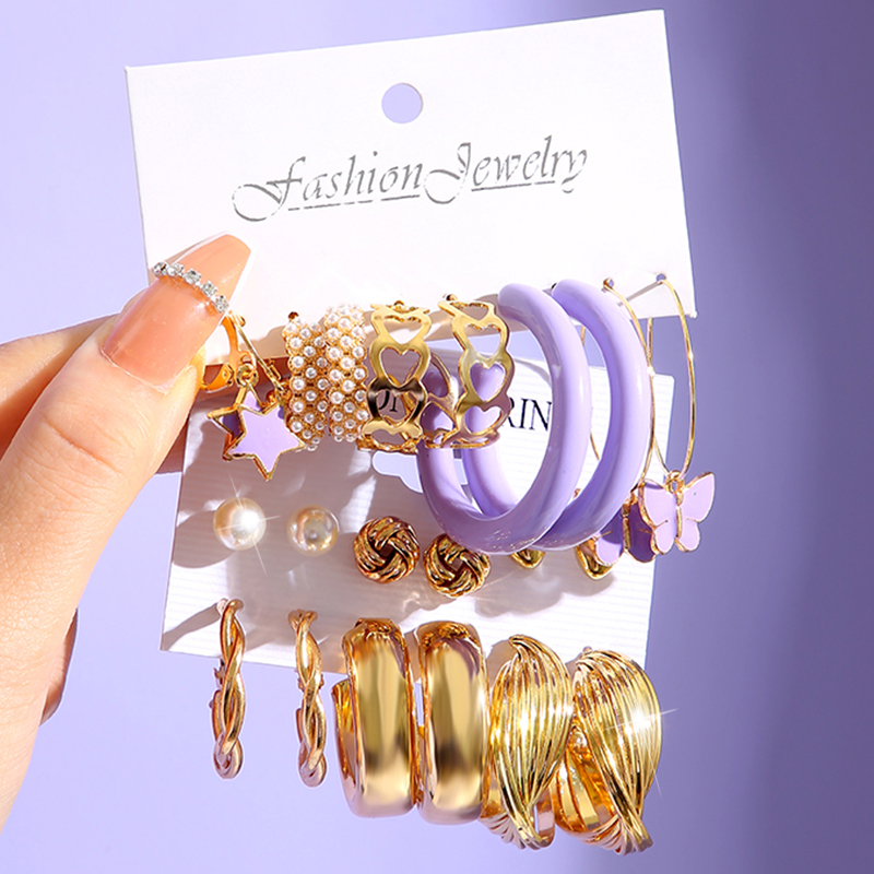 Resin Art Ring - Nhiều Màu Sắc Nhựa Bướm Bộ