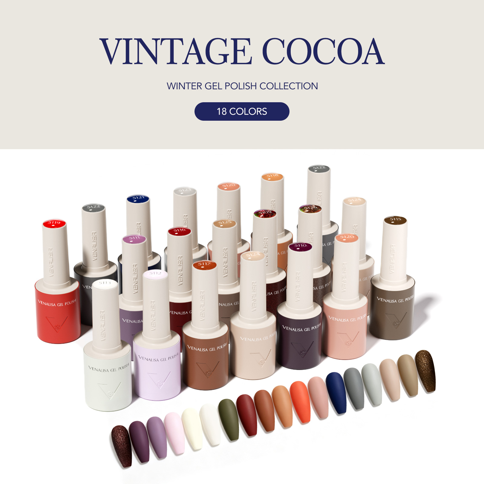 VENALISA V7 Gel Nail Polish 18 - đánh giá và giá Resin Art All