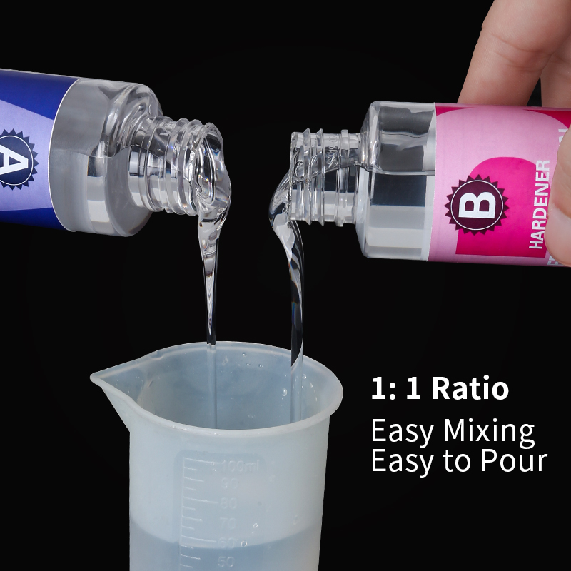 Easy Mix 1:1 High Gloss Resin  - đánh giá và giá Resin Art Ratio