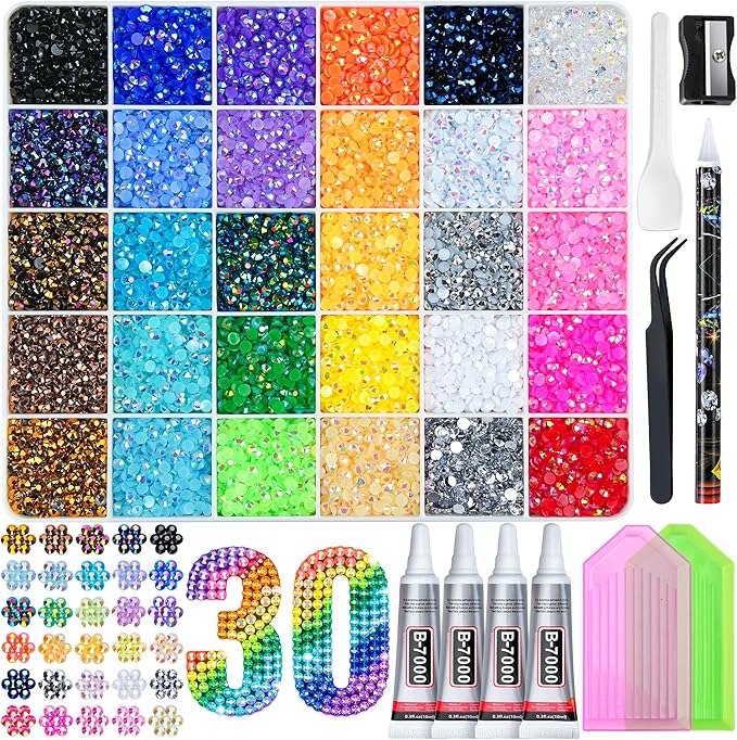 Resin Jelly Rhinestones Kit, 3 - đánh giá và giá Resin Art All