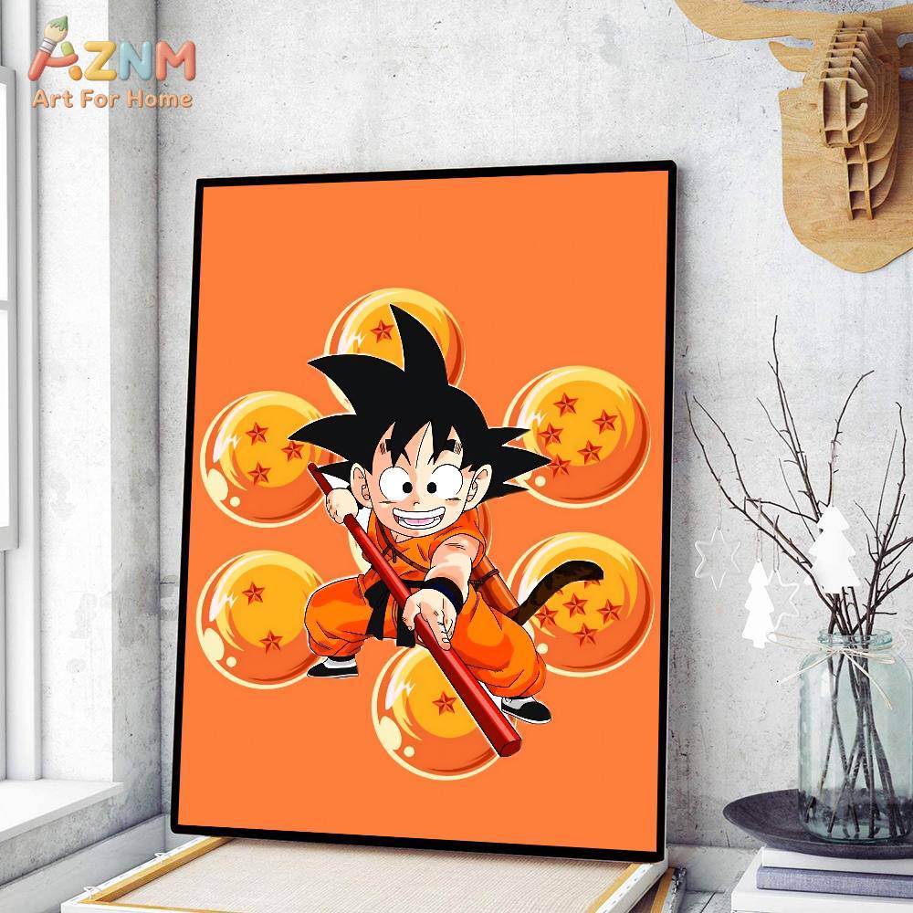 AZNM Dragon Ball Kid Goku Drag - đánh giá và giá Resin Art Goku