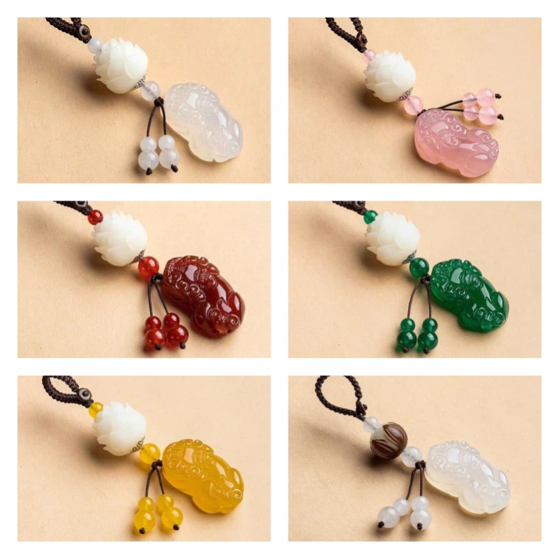 Pendant Lotus Keychain Car Cha - đánh giá và giá Resin Art Ring