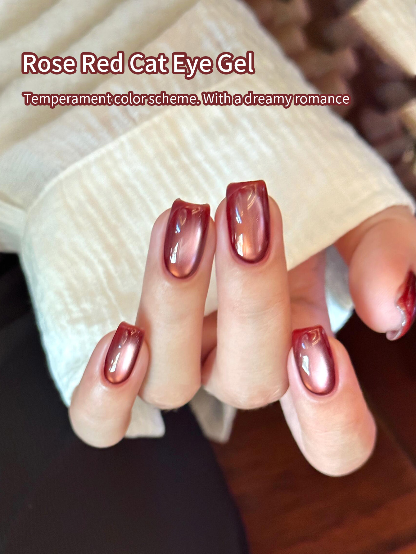 10ml Red Cat Eye Gel Polish So - đánh giá và giá Resin Dye Opaque