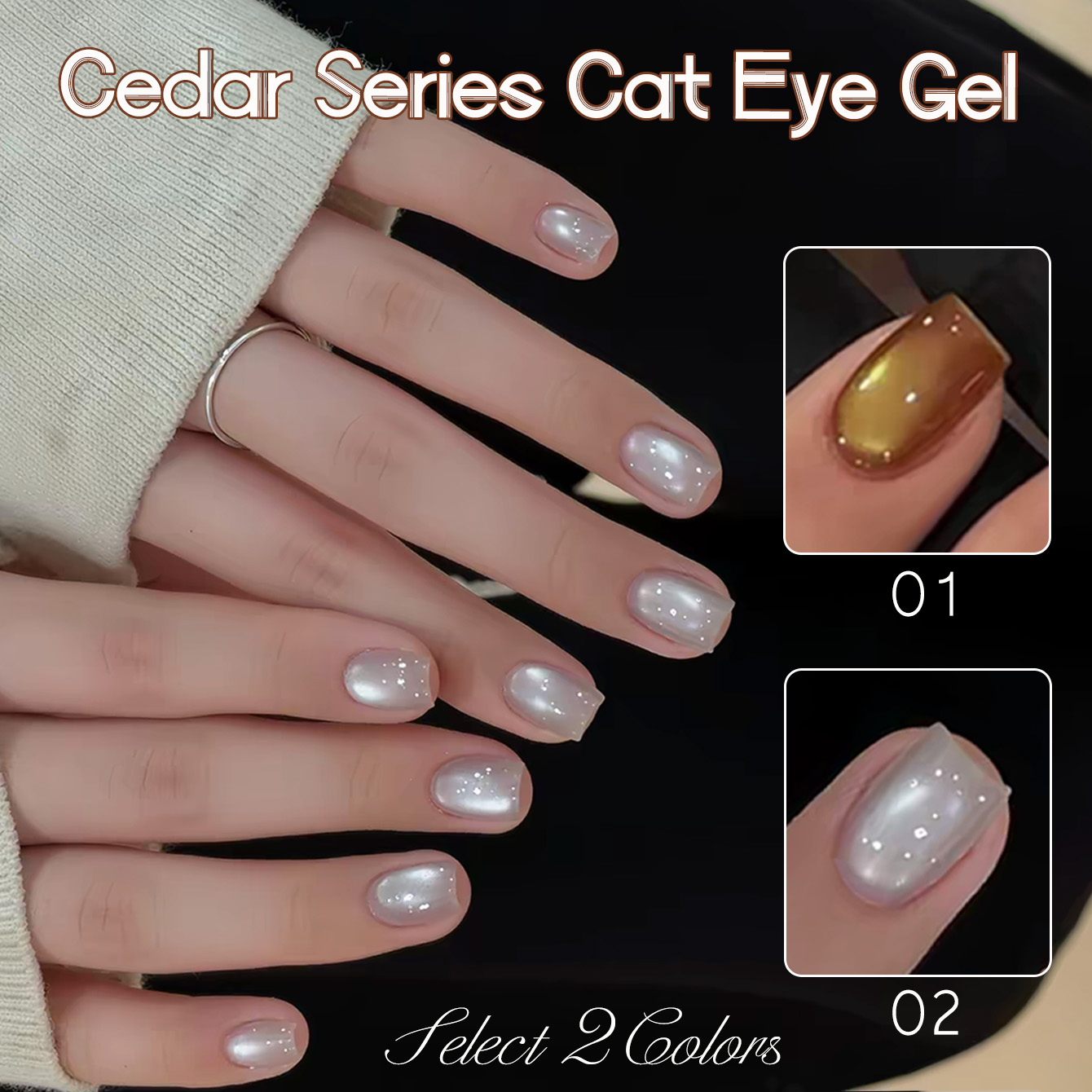 1pcs WS Cedar Cat Eye Gel Nail - đánh giá và giá Resin Art All