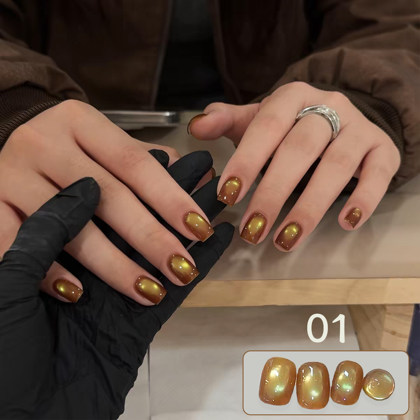 1pcs WS Cedar Cat Eye Gel Nail - đánh giá và giá Resin Art All