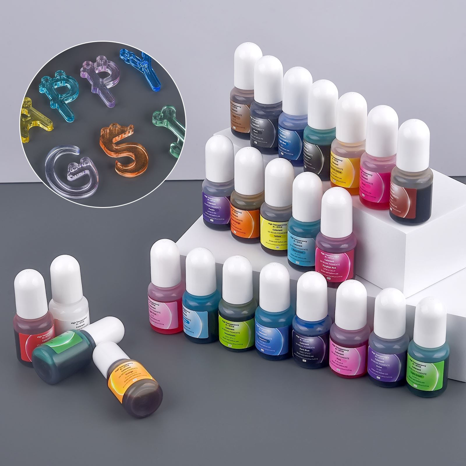 24Colors 5ml Epoxy Resin Pigme - đánh giá và giá Resin Dye Opaque