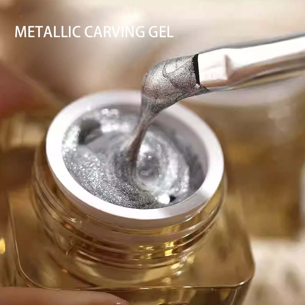 8g Metallic Carving Gel 3D Emb - đánh giá và giá Resin Art With Rose