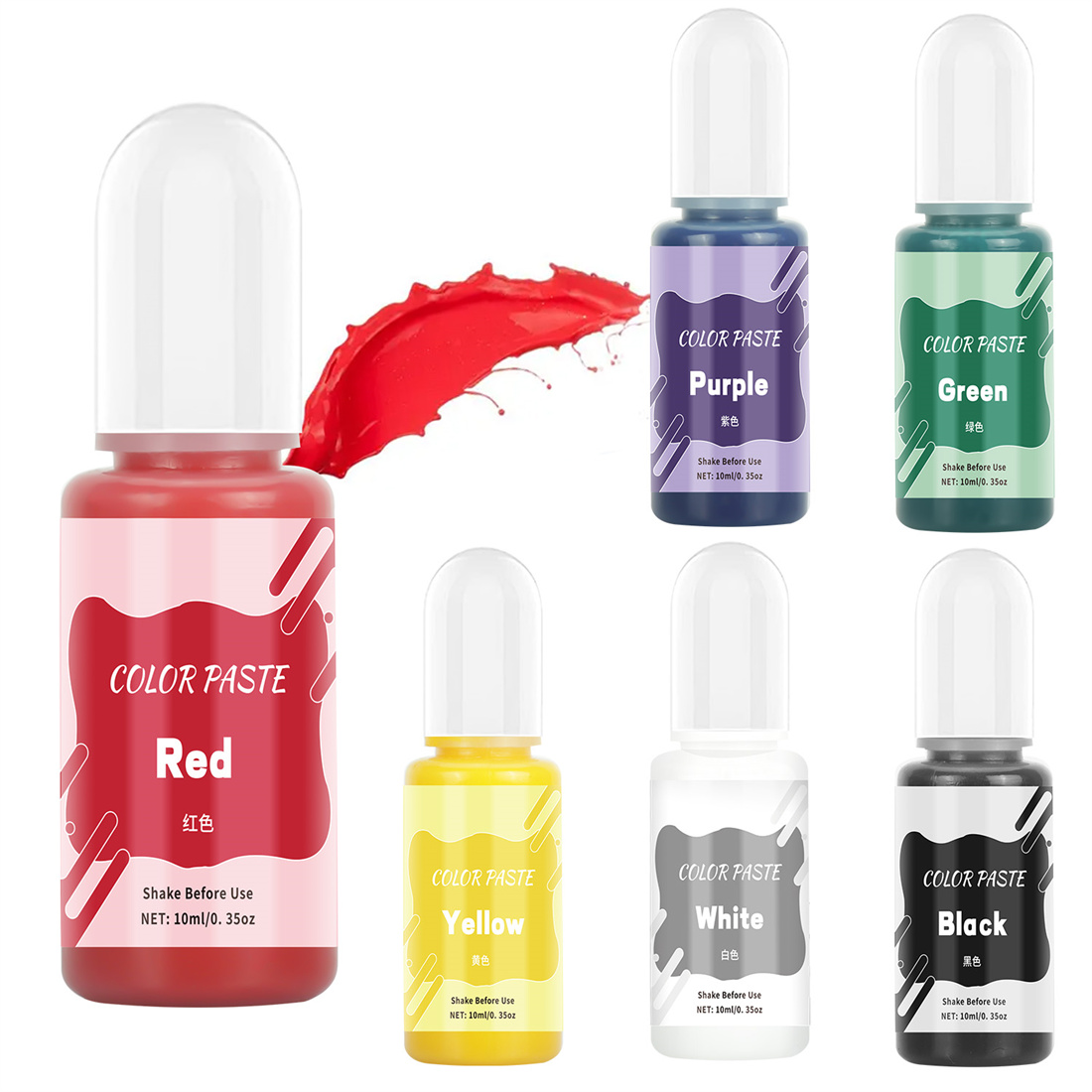 10ml Solid Color Paste High Co - đánh giá và giá Resin Dye Opaque